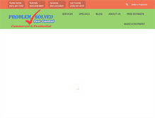 Tablet Screenshot of problemsolvedpest.com